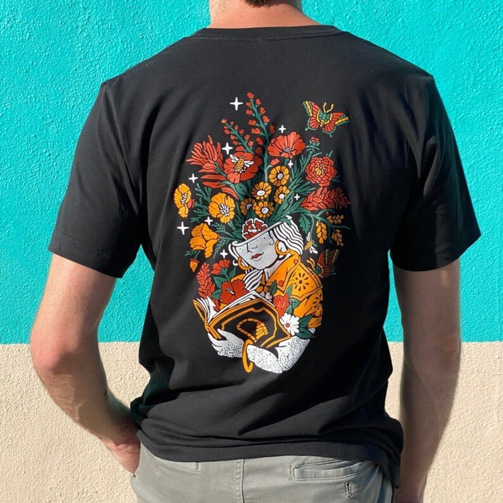 Savage Confetti x Future Blooms T-shirt Vintage Black- NWT